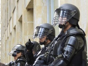 Favelas in Rio de Janeiro are often visited by police squads.