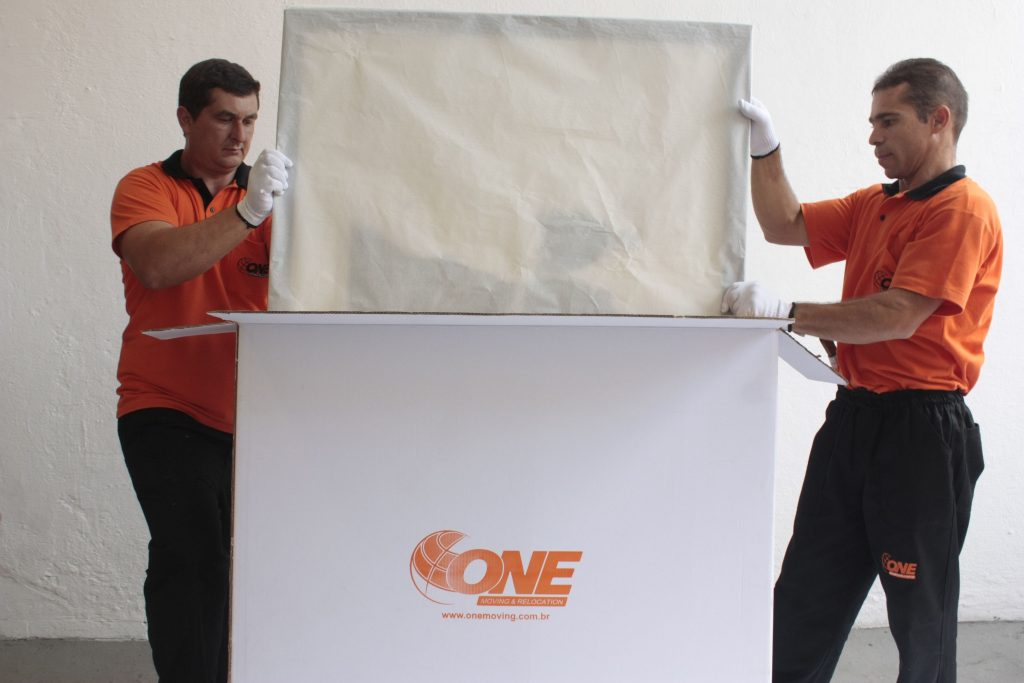 One Moving & Logistics artwork relocation experts.