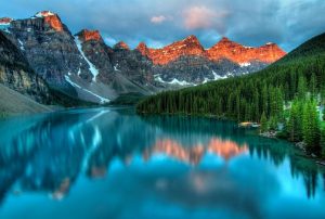 Lago no Canadá